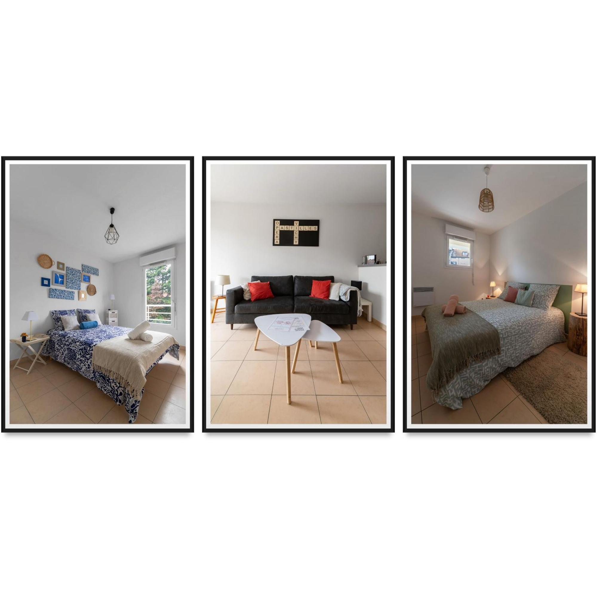 L'Eugenie - Appartement Design & Confort En Centre-Ville 비시 외부 사진